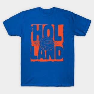 Vintage Holland Football Oranje Netherlands T-Shirt